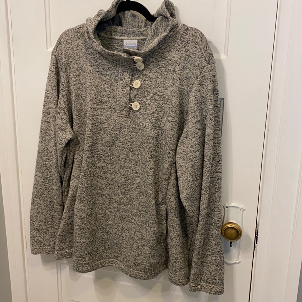 Grey Columbia sweater